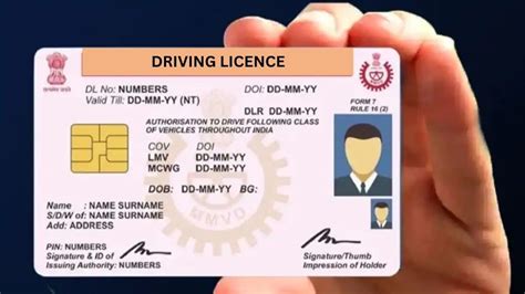 driving licence Kerala pvc card